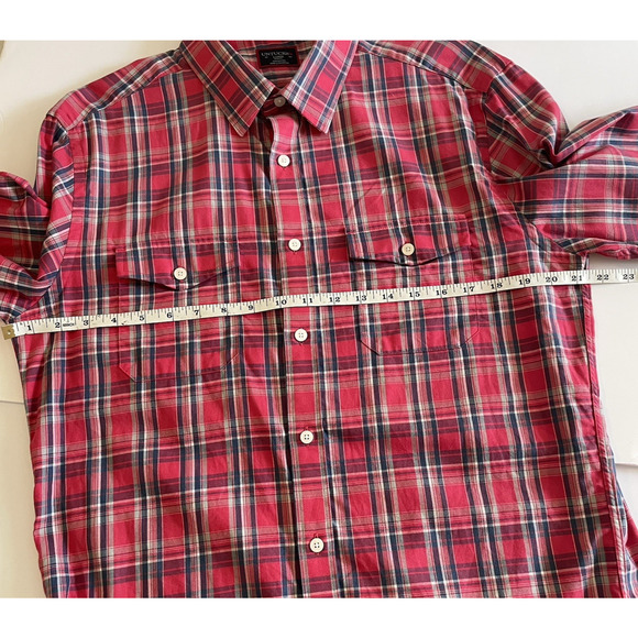 UNTUCKit Button Down Shirt Slim Fit Blue White Pink Gray Cotton Size Large - Picture 4 of 8